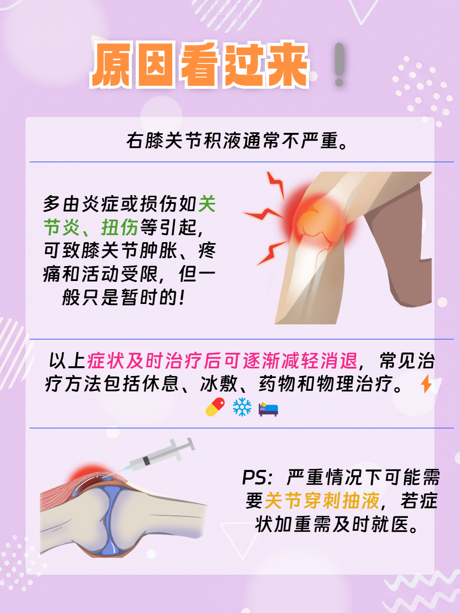 关节积液的原因