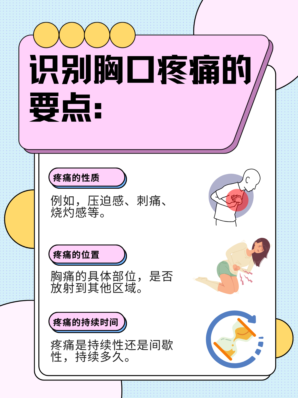 胸部一阵阵的痛怎么回事