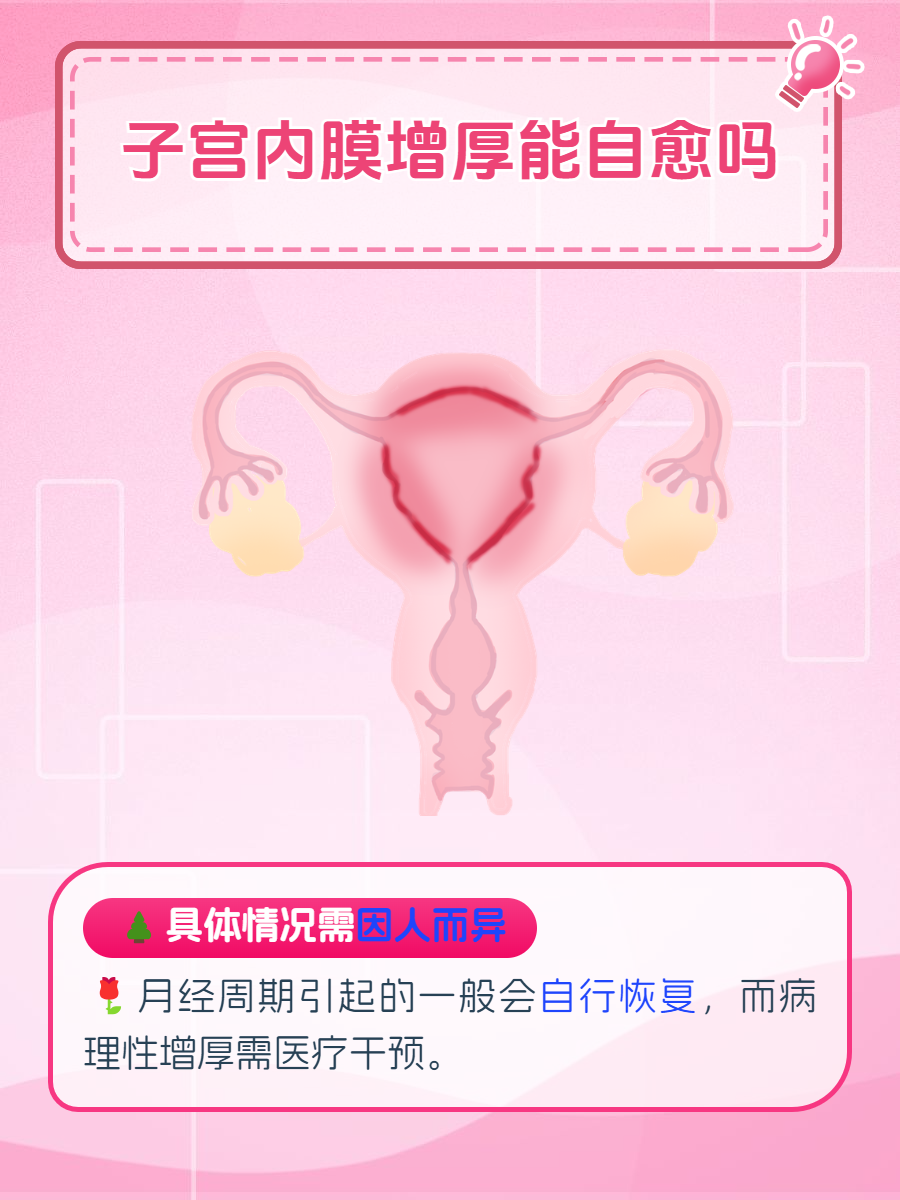 子宫内膜增厚怎么治