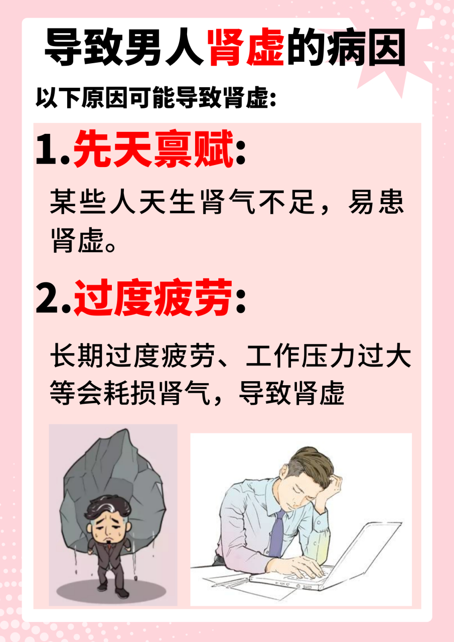 引起肾虚的原因是什么?