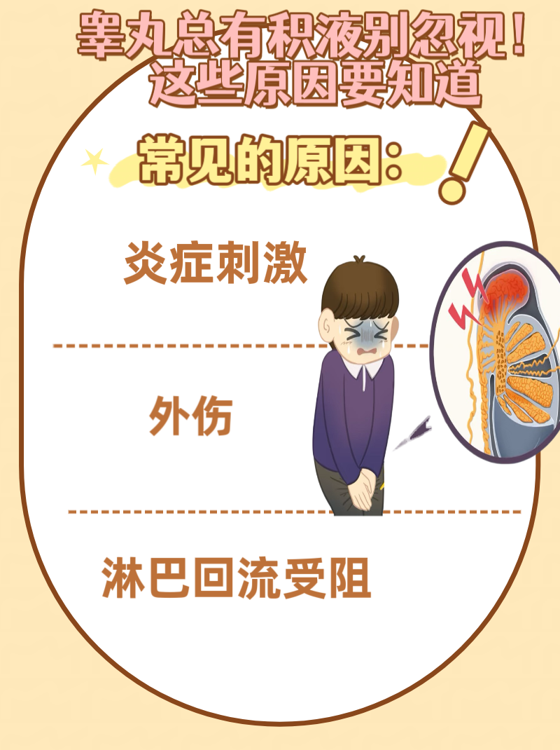 什么原因会引起睾丸积水
