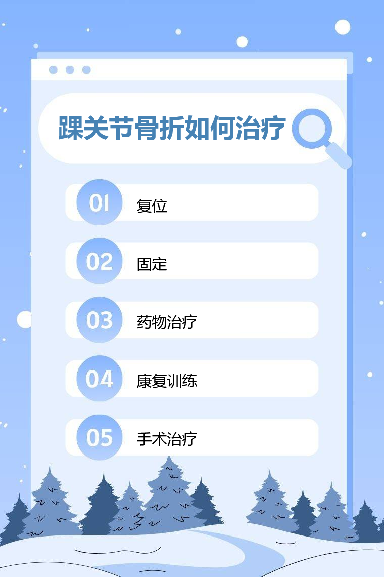 踝关节骨折手术适应症及并发症是什么