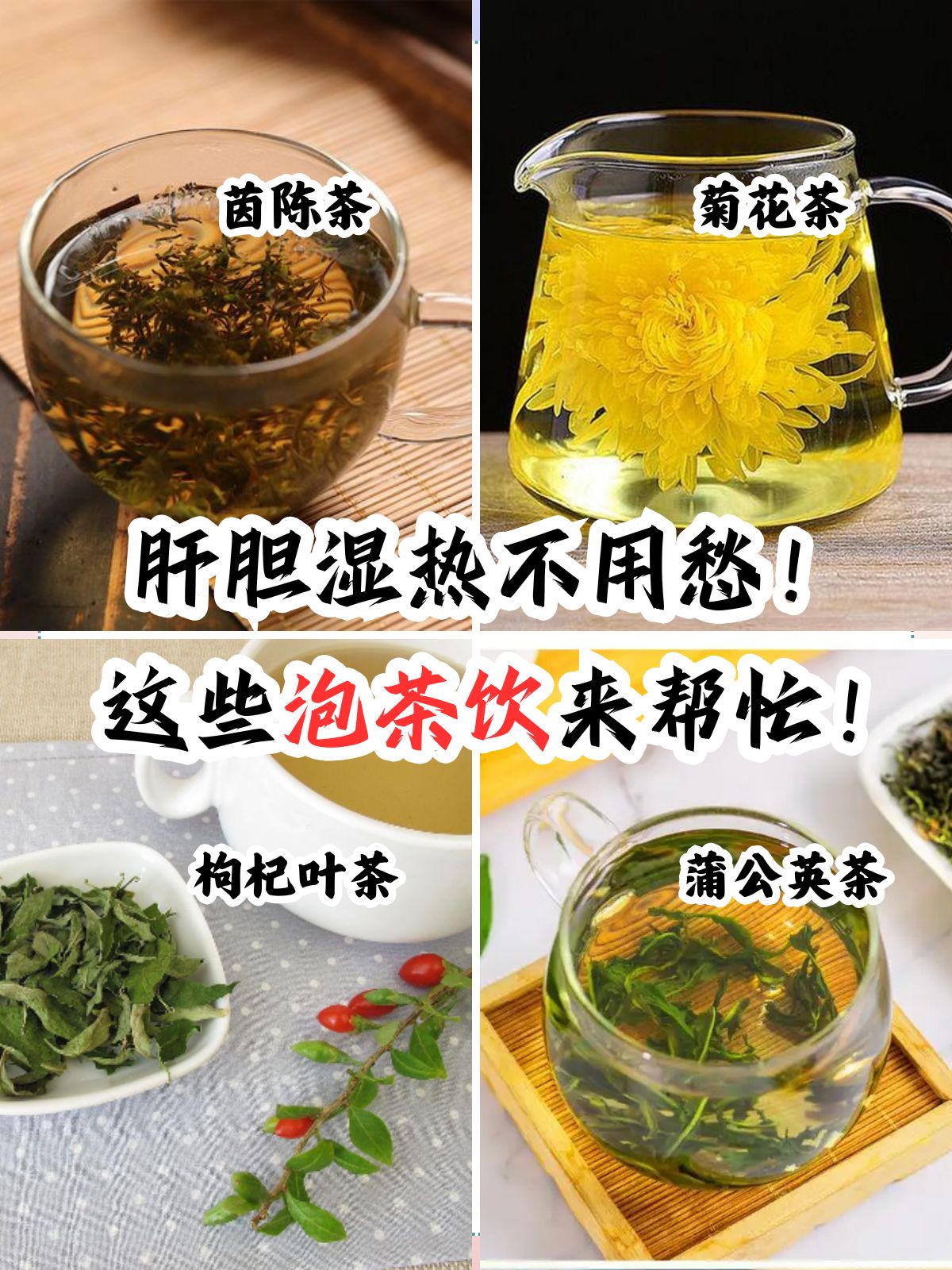 乙肝病人喝什么茶好