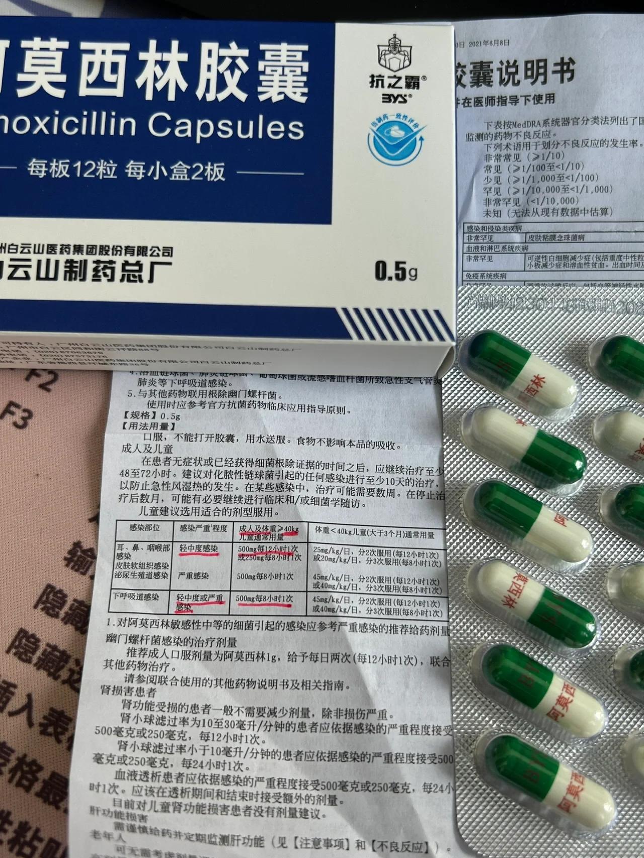 孕妇,能吃阿莫西林吗