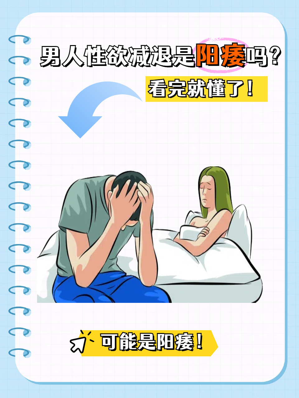 男人为什么会阳痿早泄?