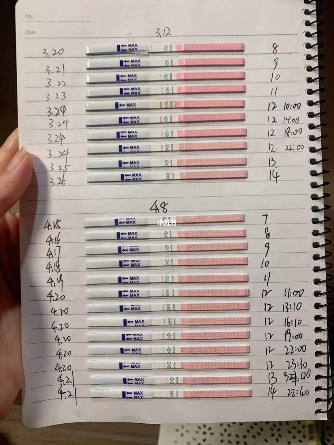 排卵试纸测的弱阳是怀孕了吗