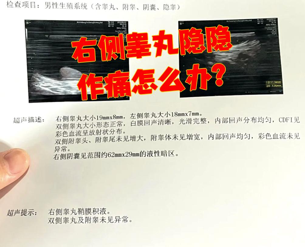 右睾丸痛是什么原因