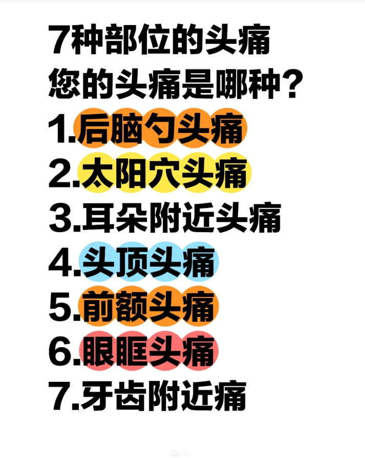 右边头疼,是怎么回事?