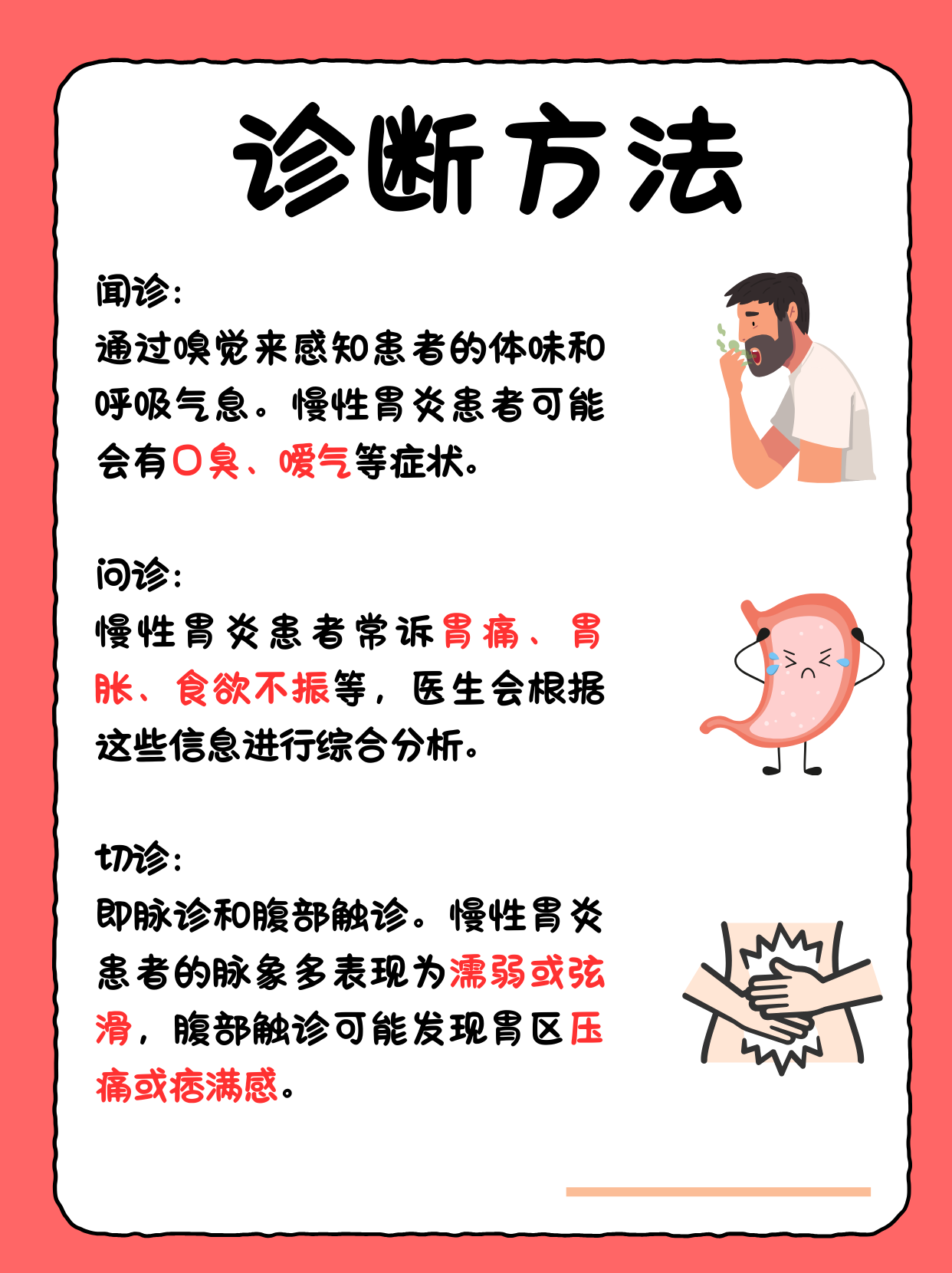 胃炎的症状表现有哪些