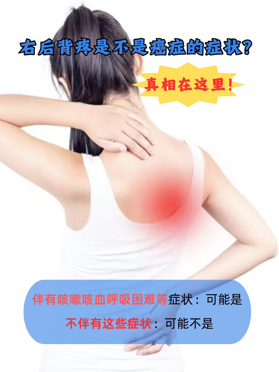 右后背疼是什么原因引起的