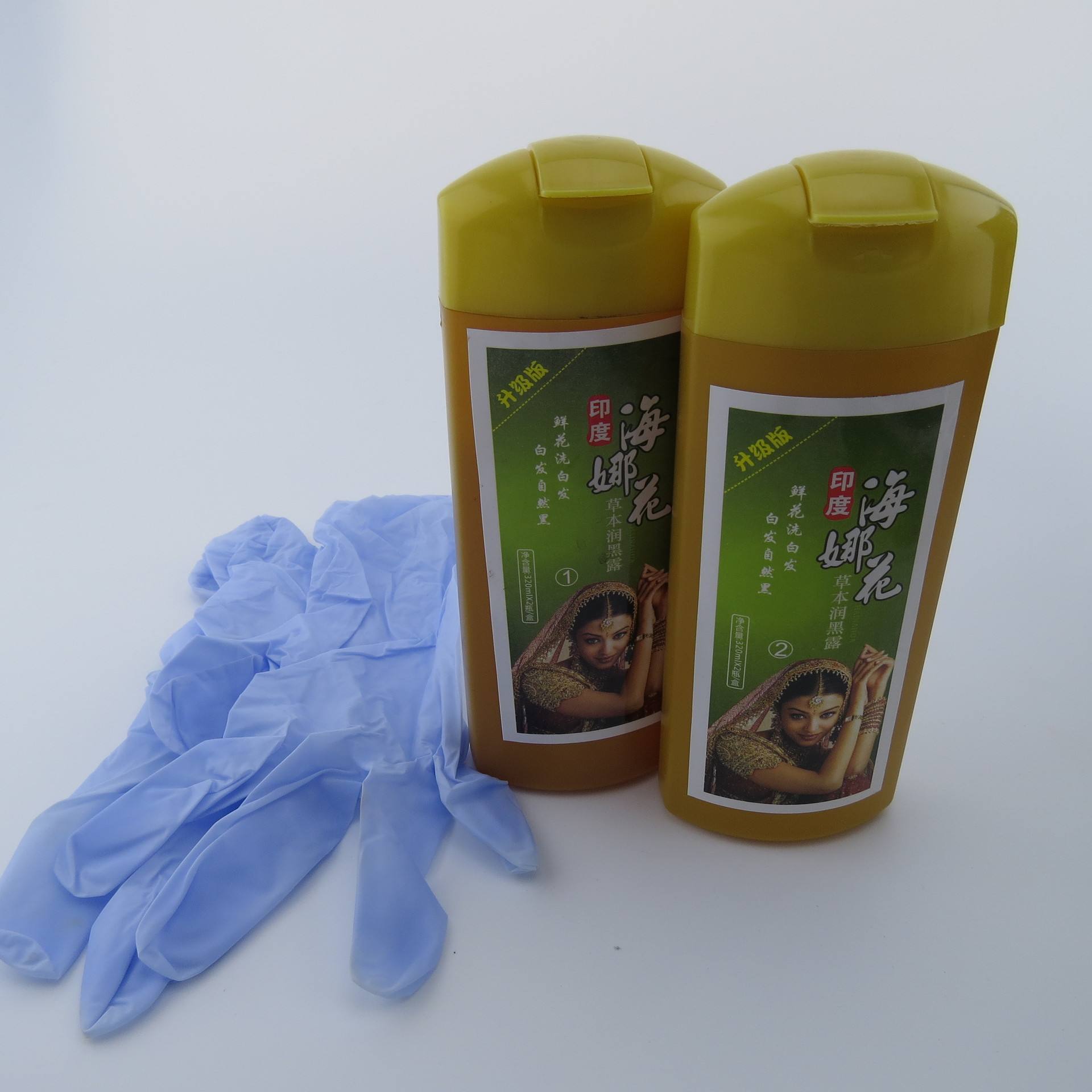 试用海娜花草本润黑露之后过敏