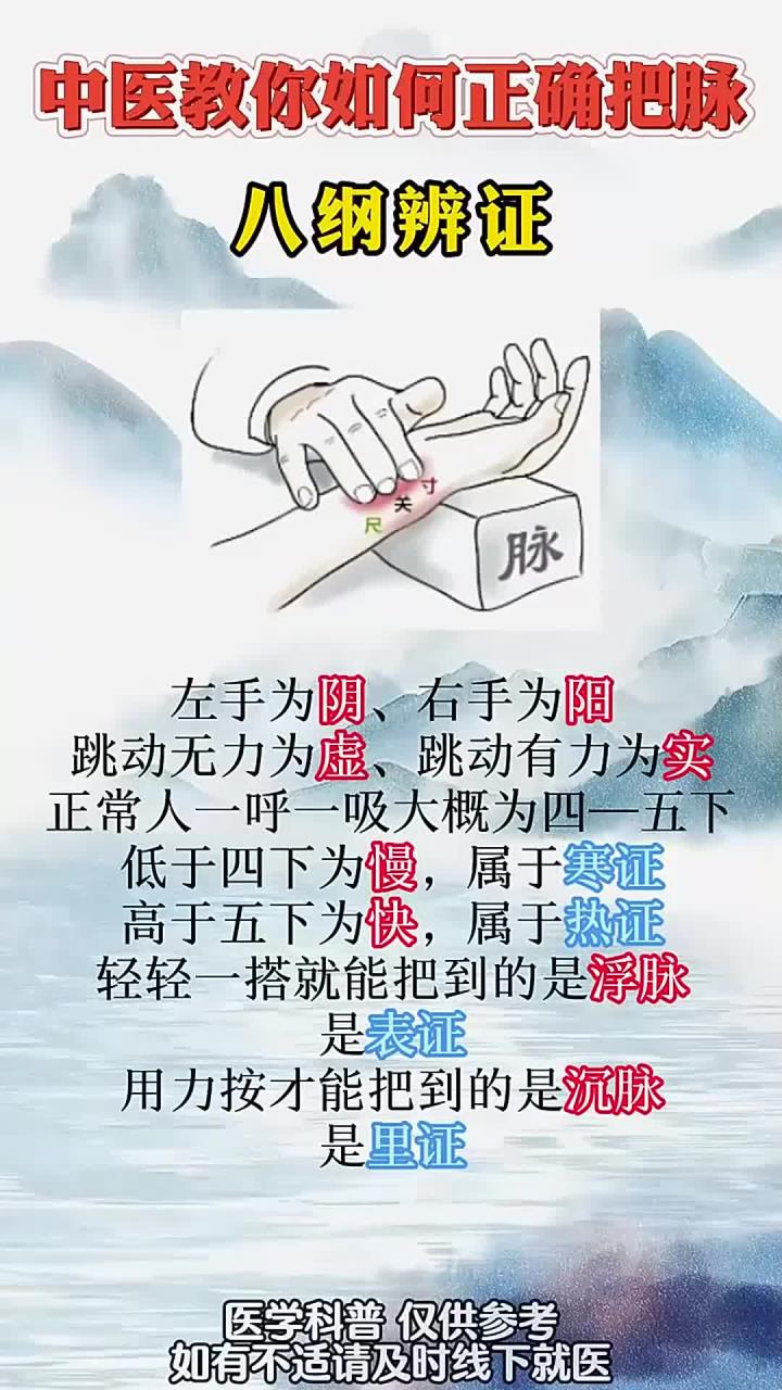 中医如何把脉