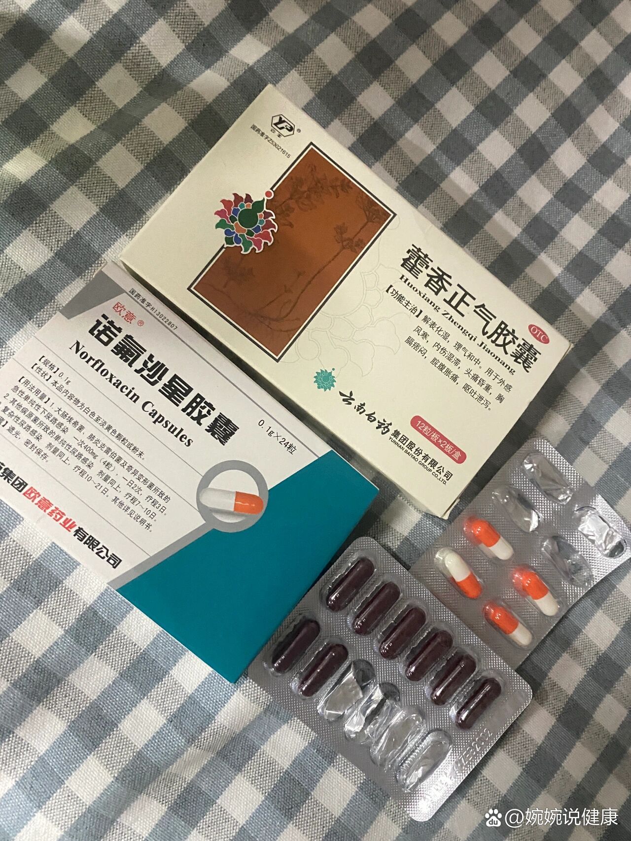 大人上吐下泻吃什么药