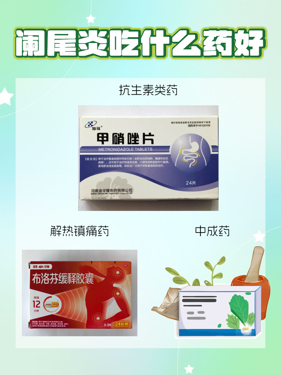 阑尾炎吃什么药管用