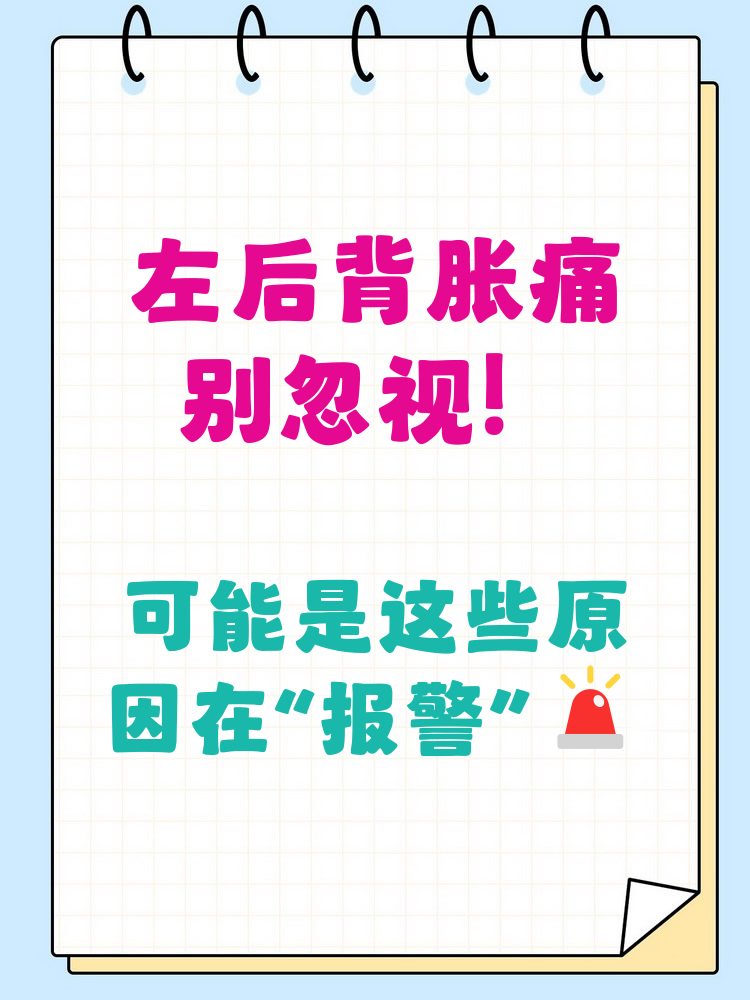 后背痛是怎么回事