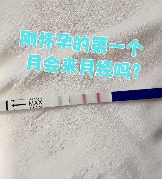 怀孕第一个月还会来月经吗?
