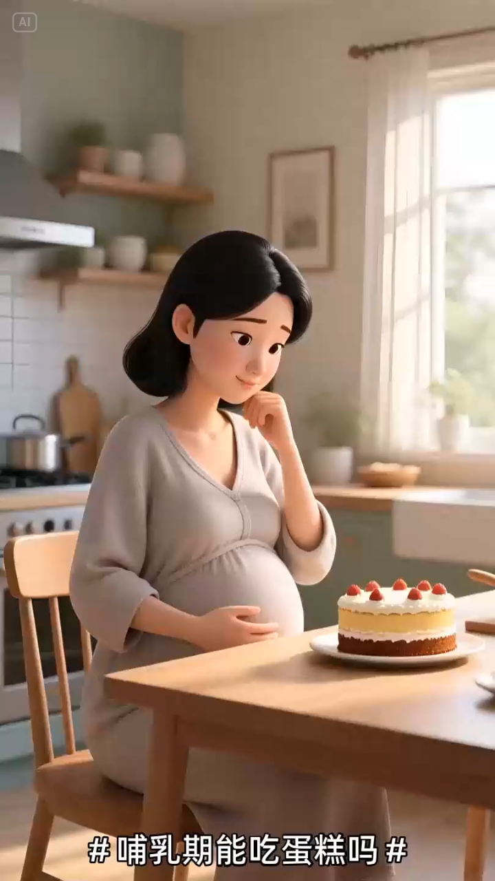 哺乳期可以吃生日蛋糕吗