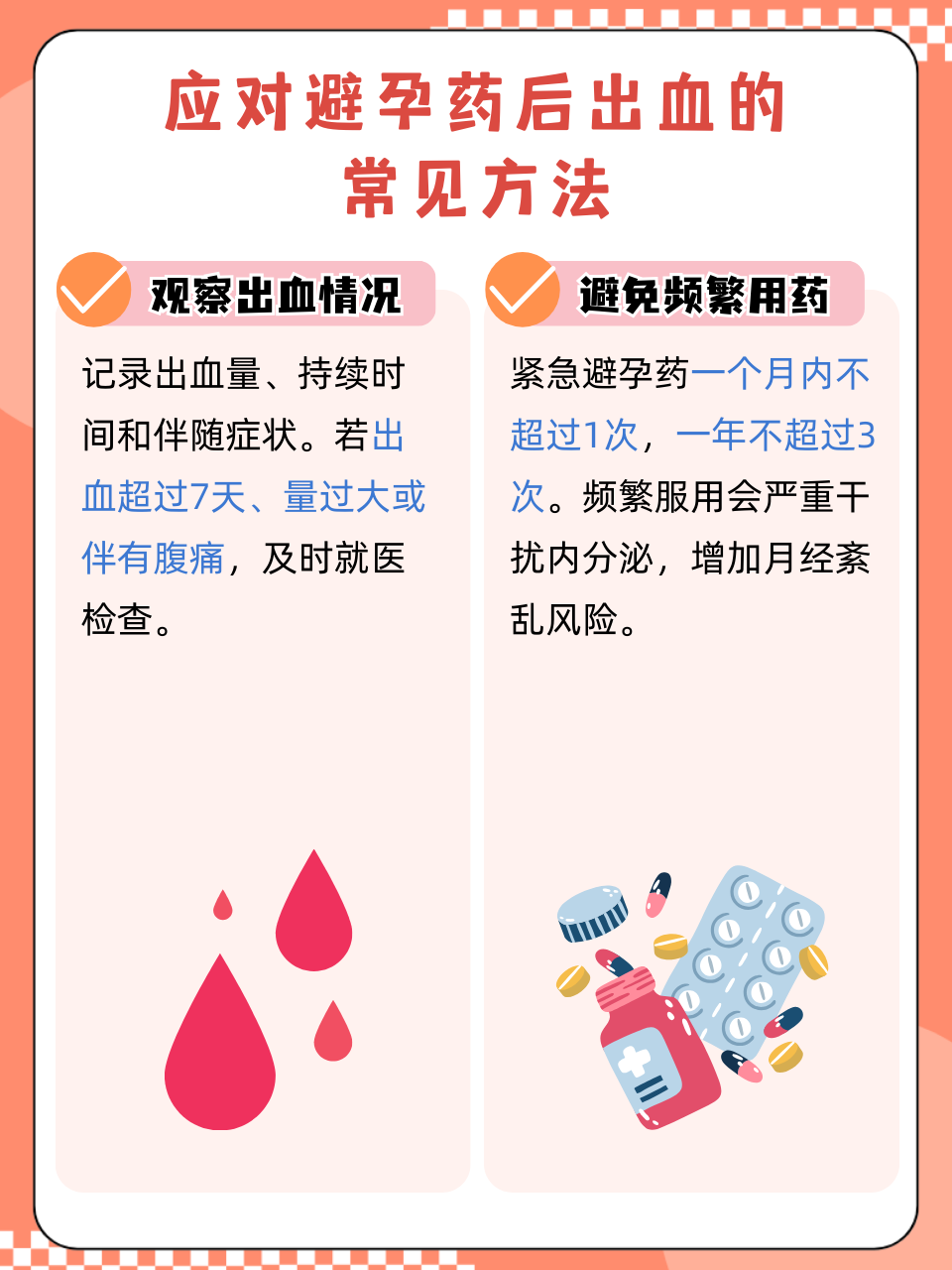 吃了避孕药为什么会流血