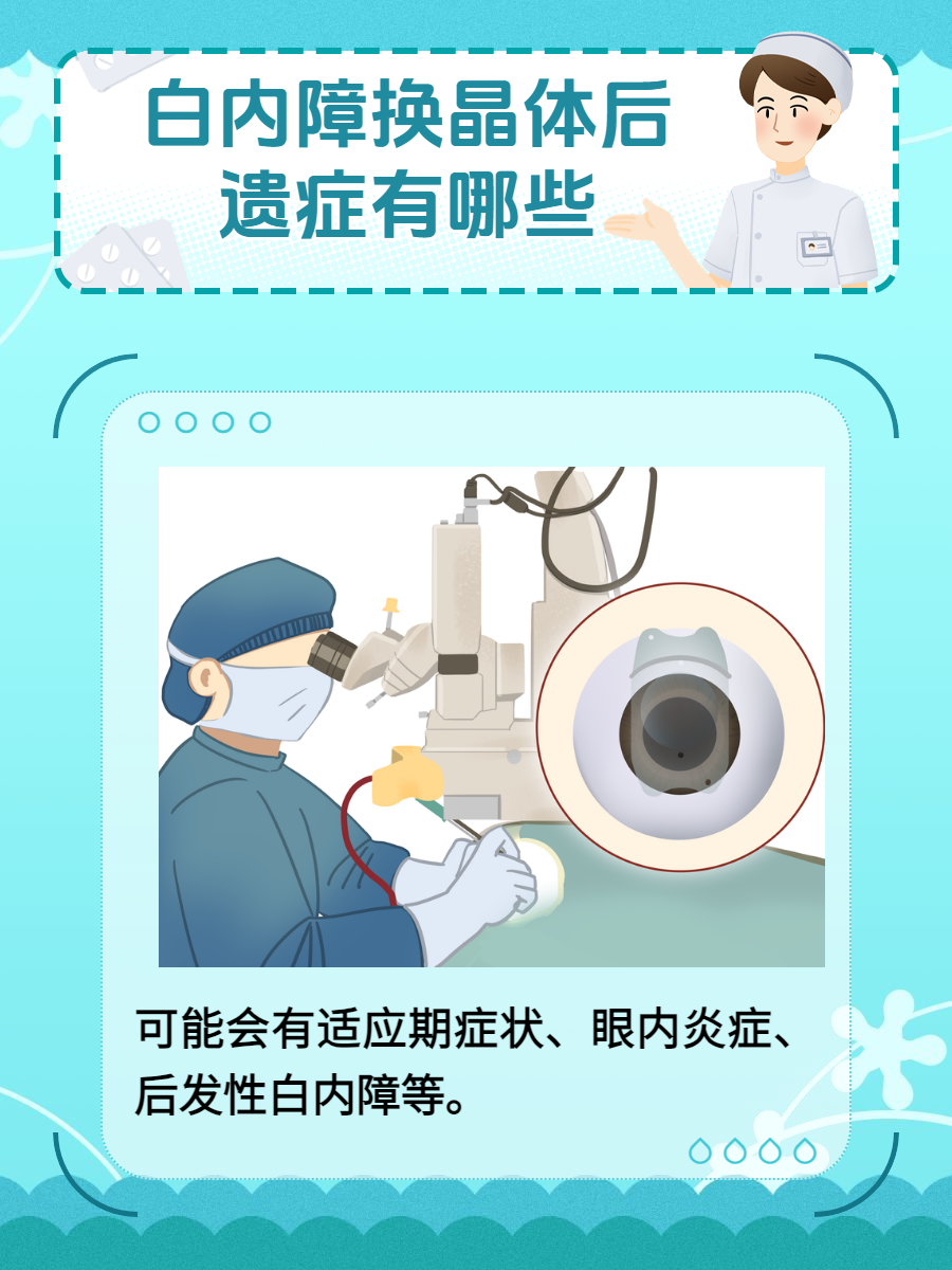 白内障手术后注意事项