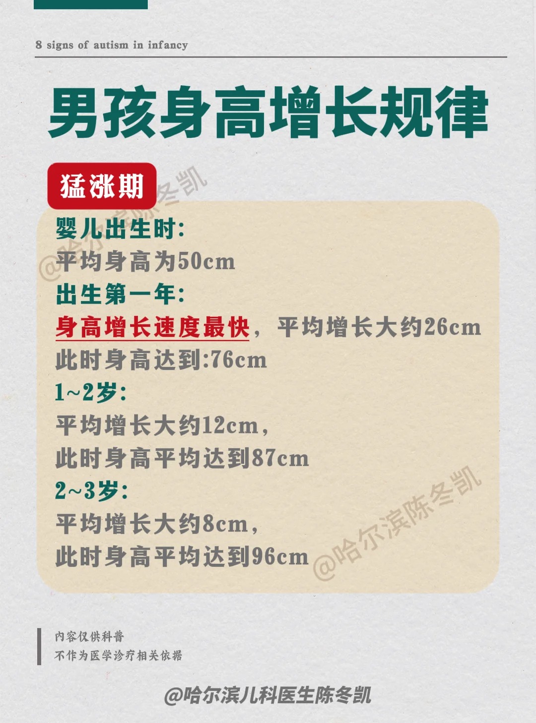 男生多少停止长高