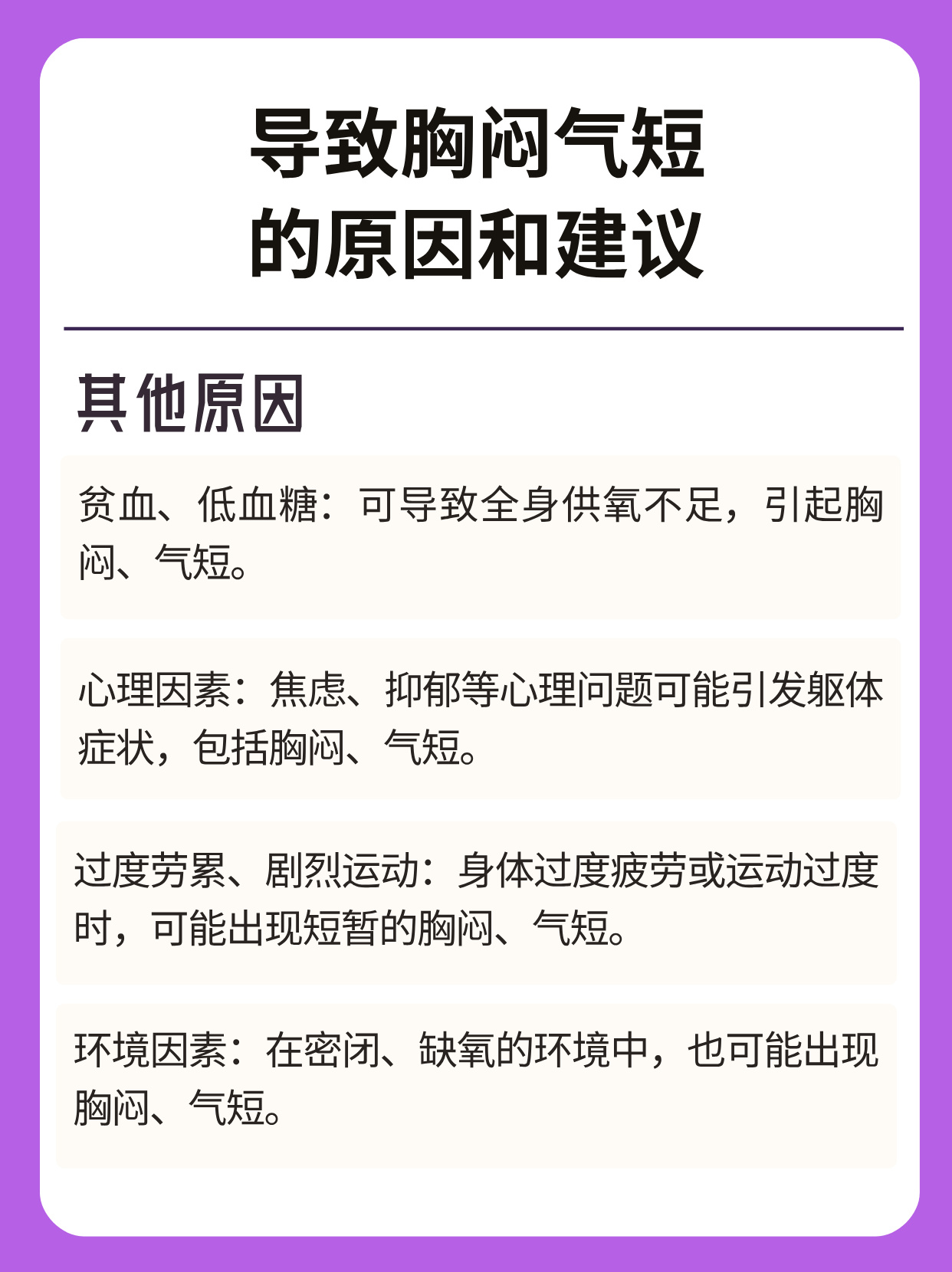 胸闷心悸怎么回事