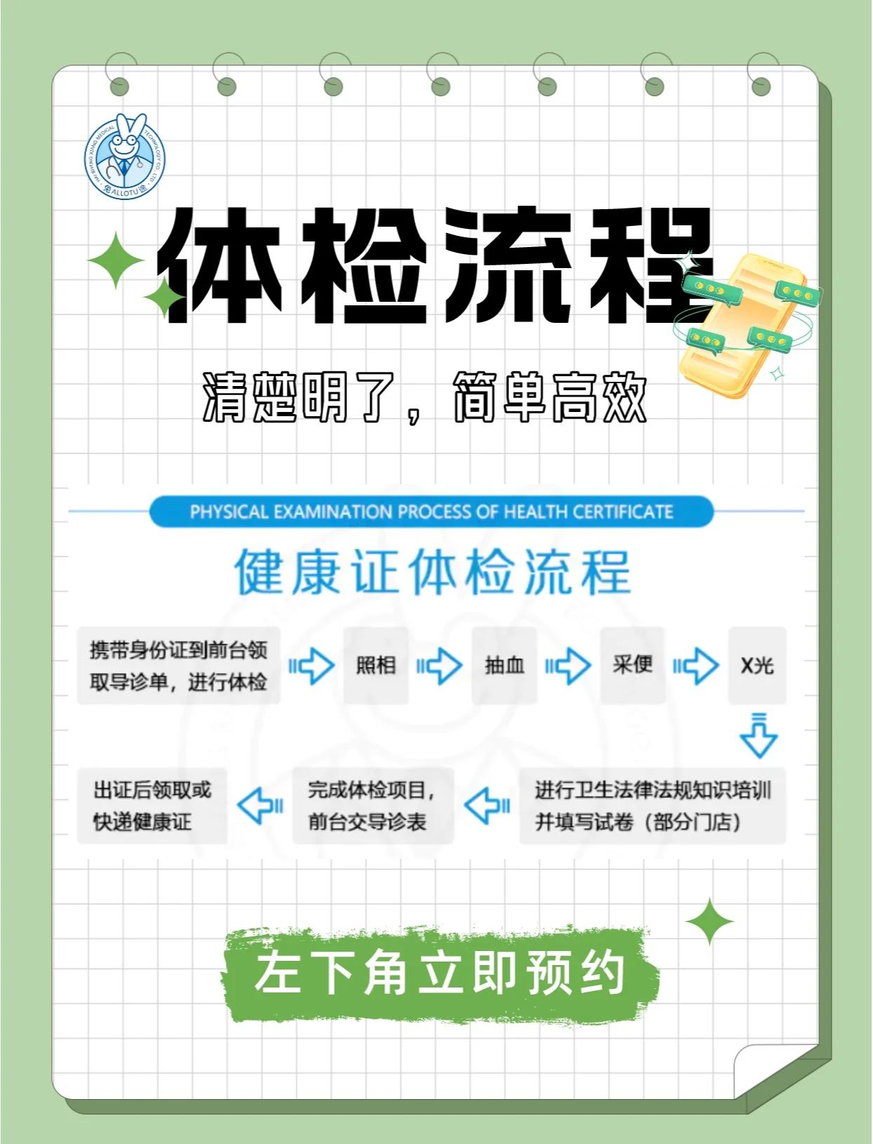 健康证体检抽血检查什么