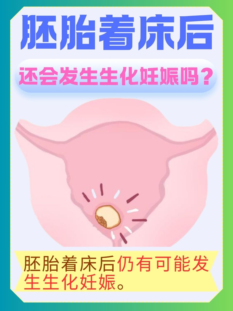 什么是生化妊娠