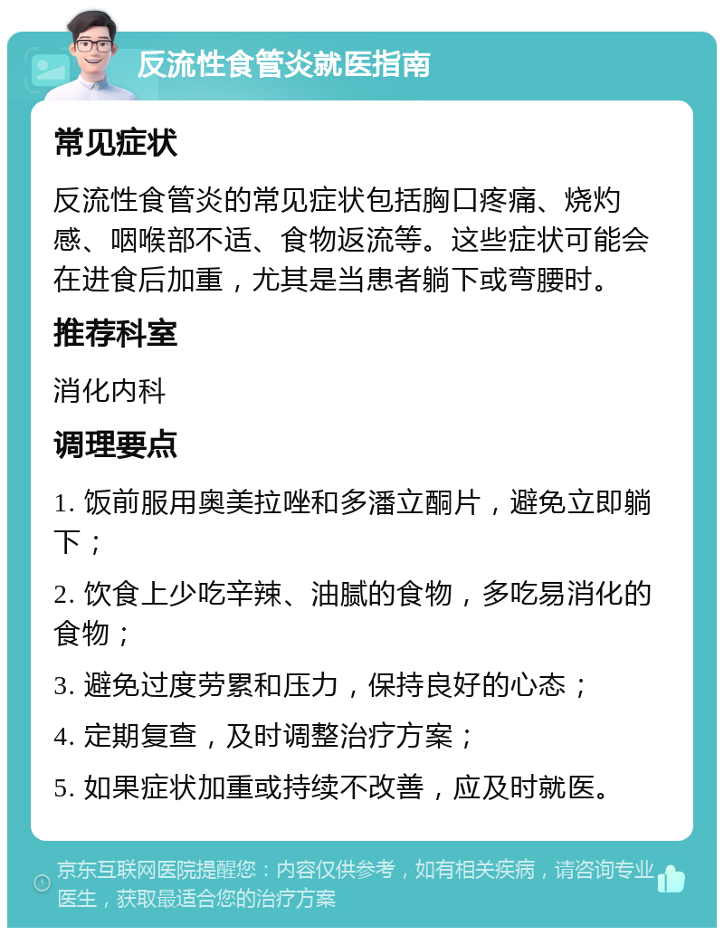 食道炎的早期症状表现是什么