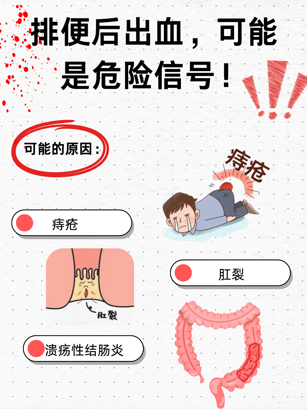 痔疮出血怎么办?
