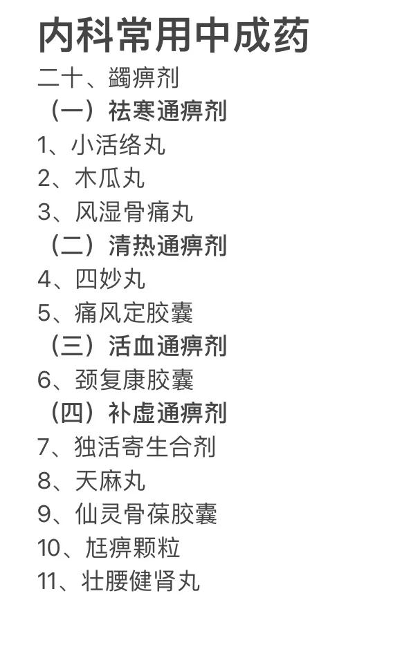 益肾蠲痹丸的使用
