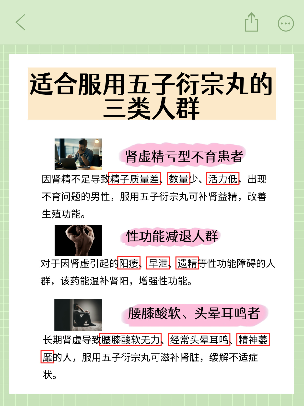 五子衍宗丸的功效