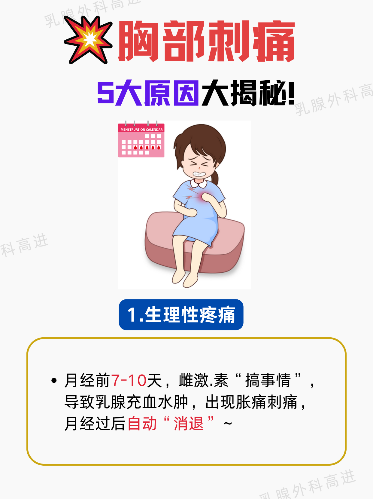 排卵期会胸部胀痛吗