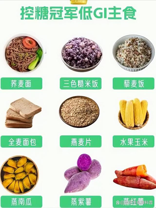 糖尿病能吃什么主食