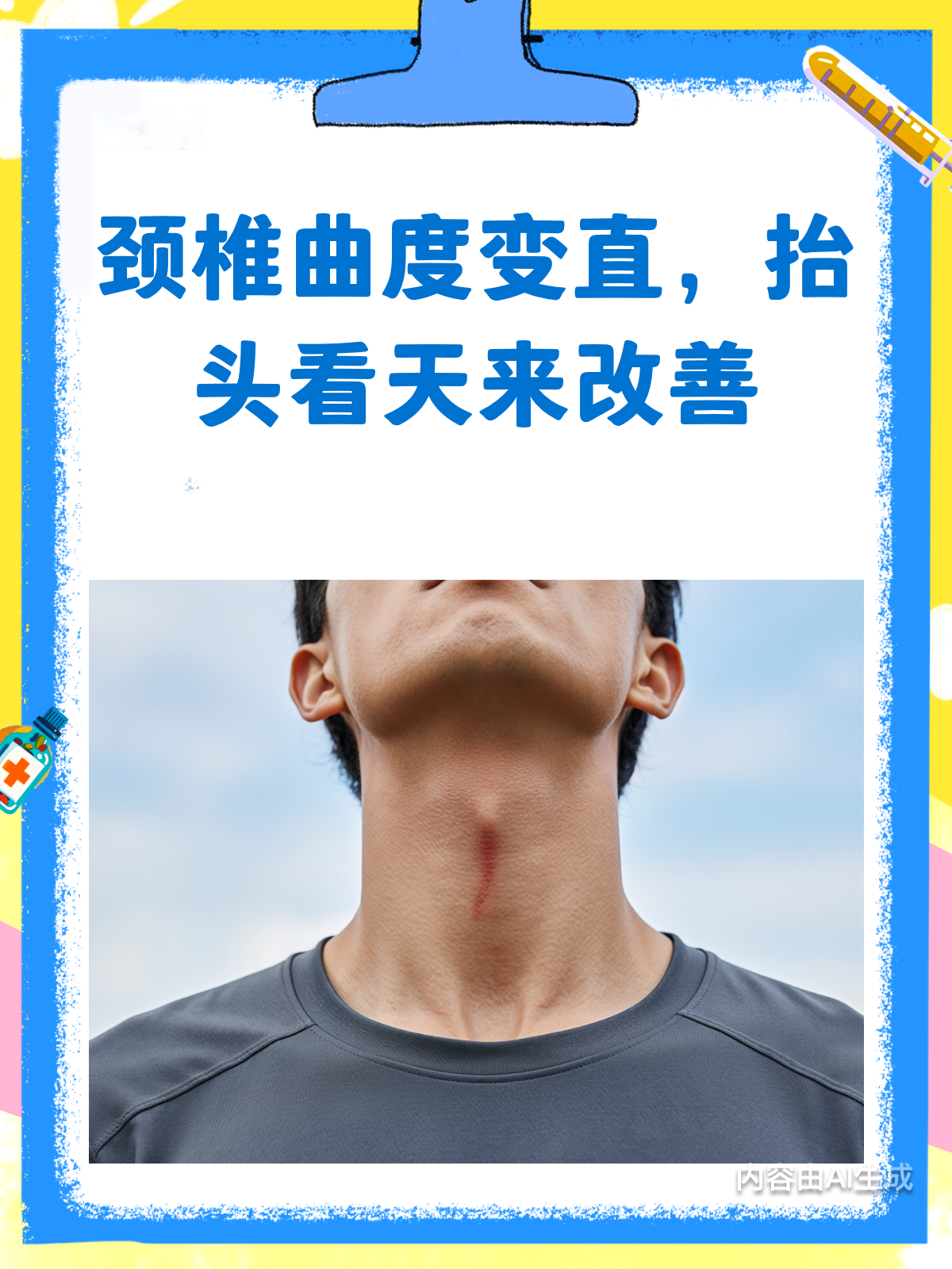 颈椎曲度变直能恢复吗
