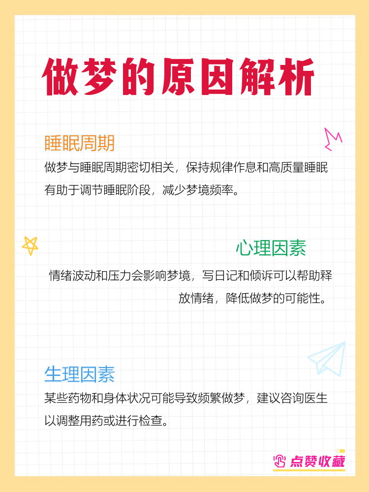 .老是做梦是怎么回事儿