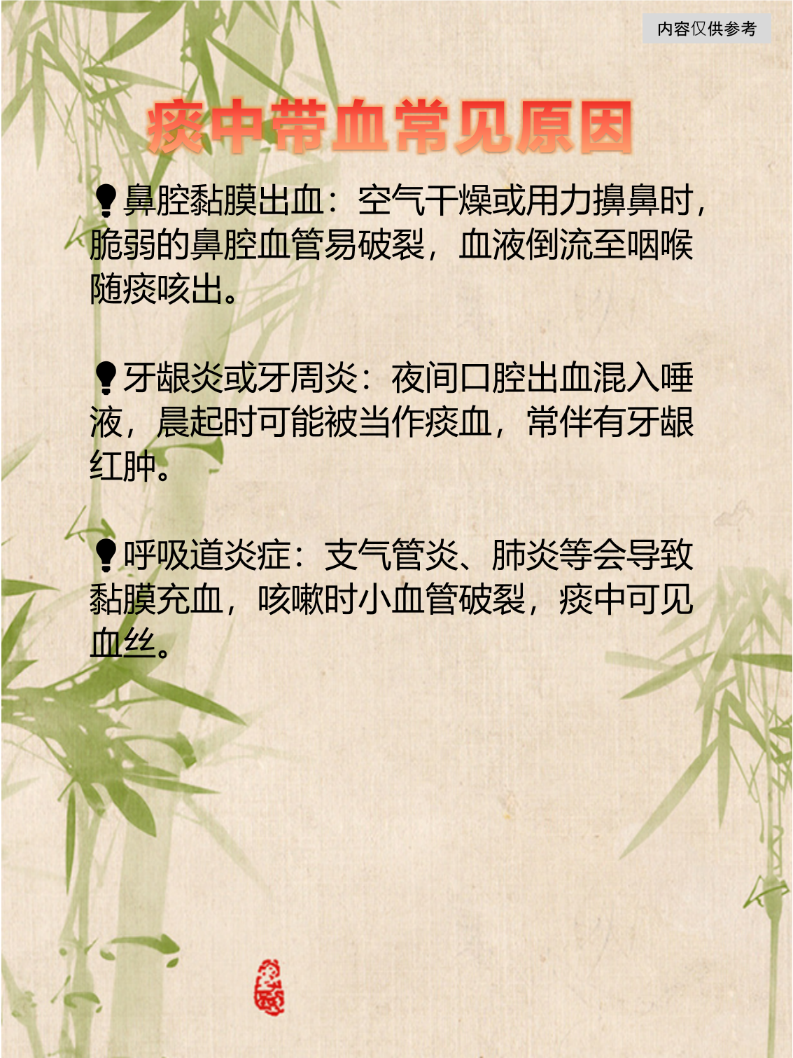 吐痰有血是上火了吗