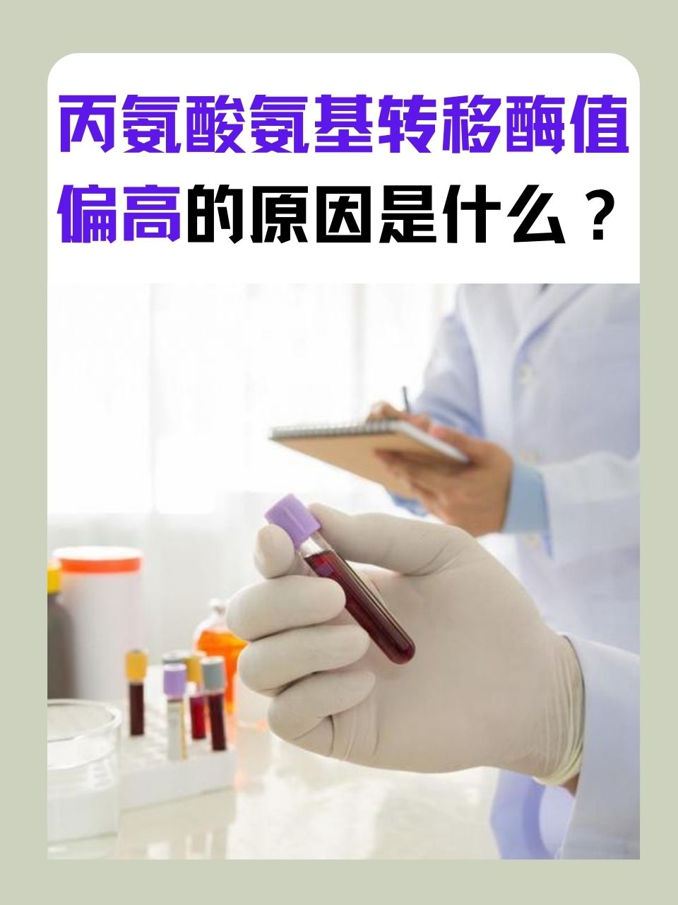 谷丙转氨酶偏高怎么办