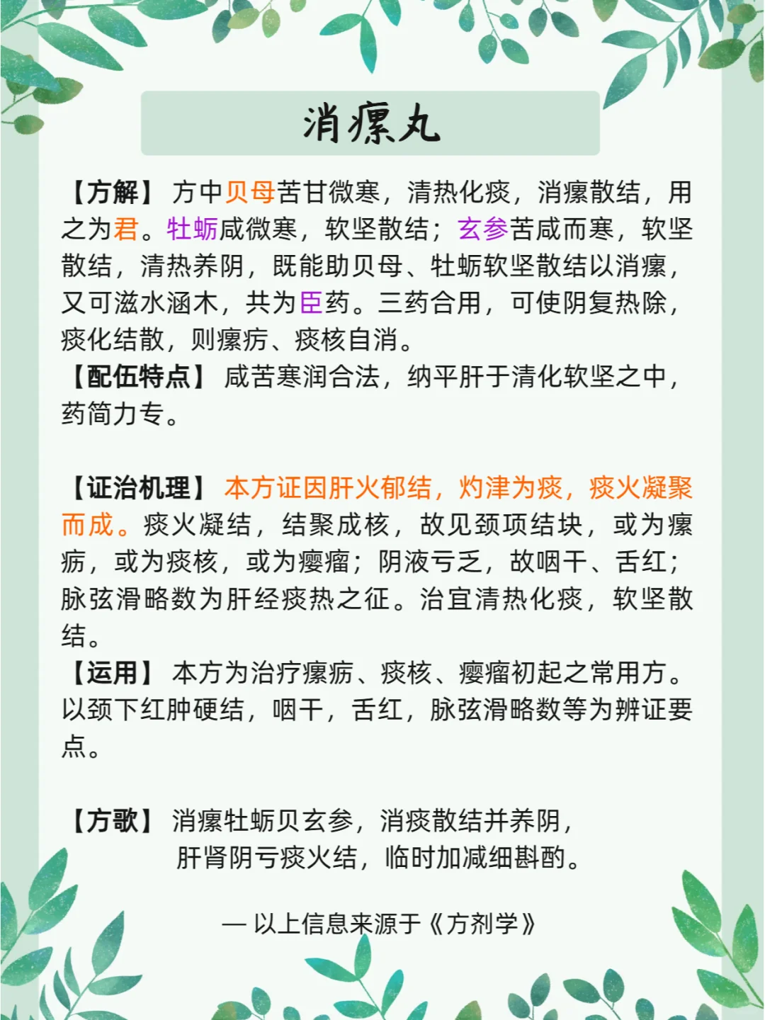 内消瘰疬片