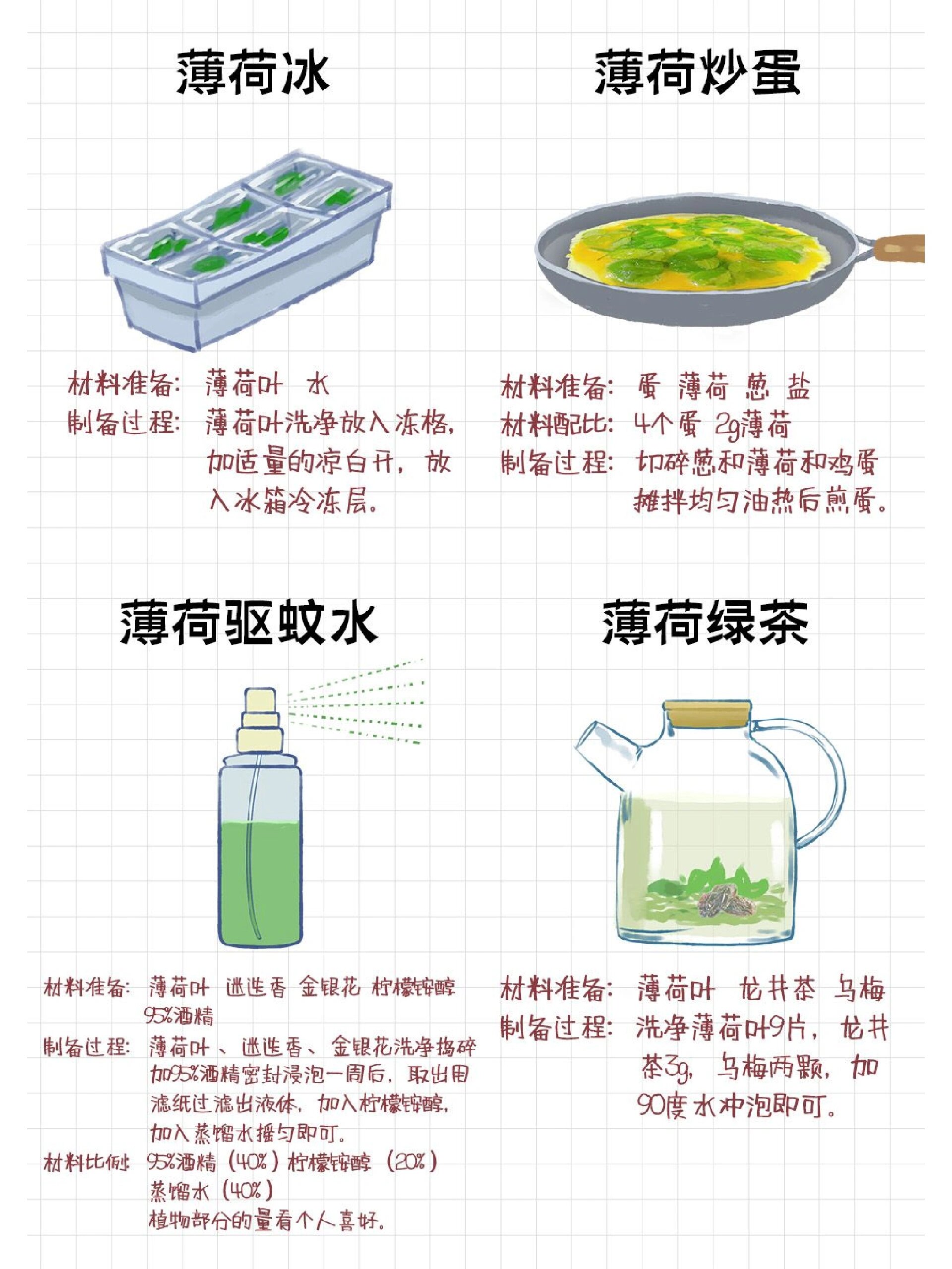 薄荷叶的功效和作用