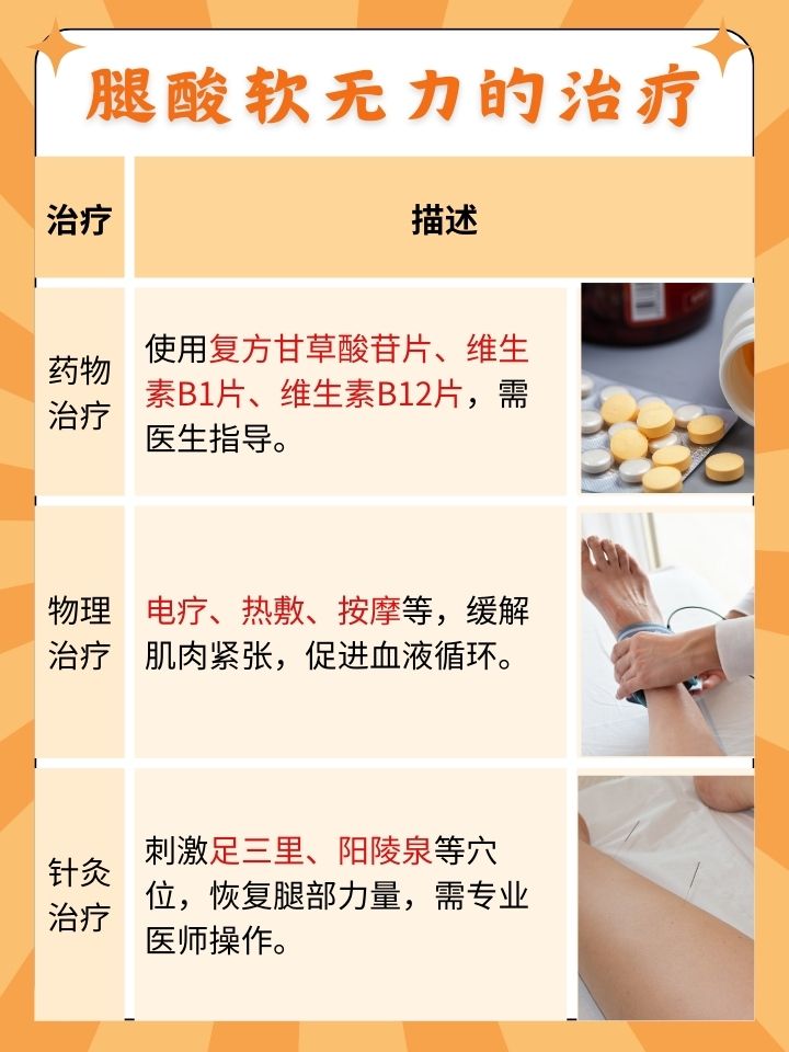 小腿老是感觉酸软无力怎么回事