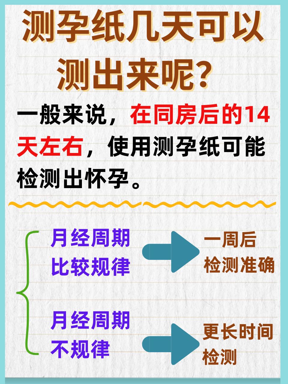一般怀孕多久能用验孕棒测出来
