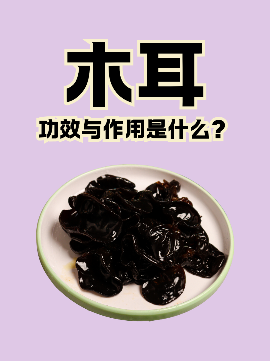 木耳的功效和作用有哪些?