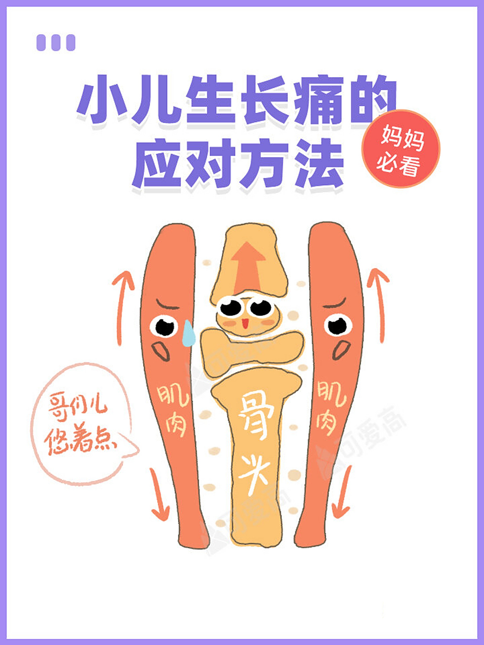 儿童生长痛的症状