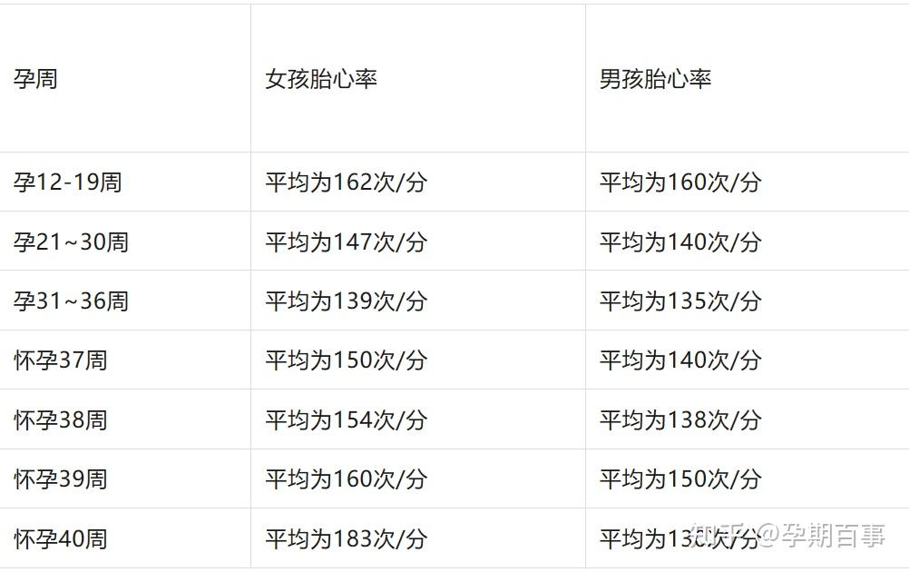孕晚期胎心率