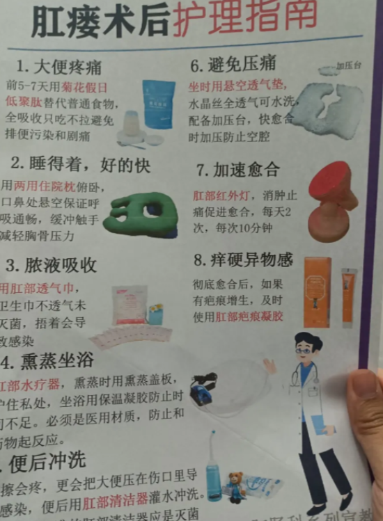 肛瘘术后应要注意什么