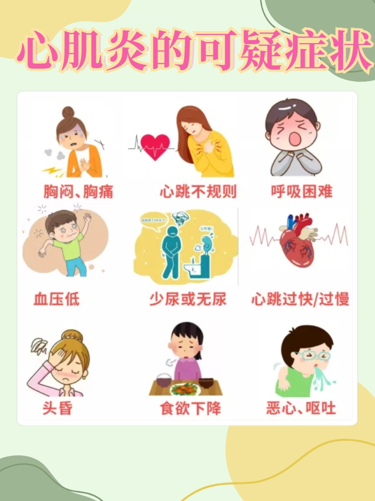 什么是风湿性心肌炎的症状