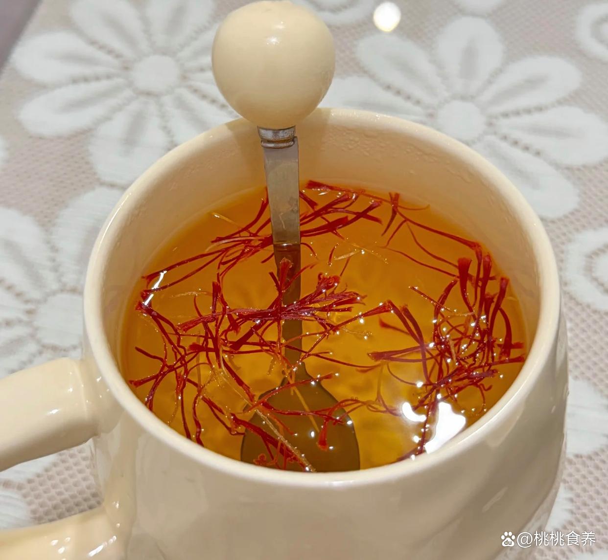 藏红花冲水喝