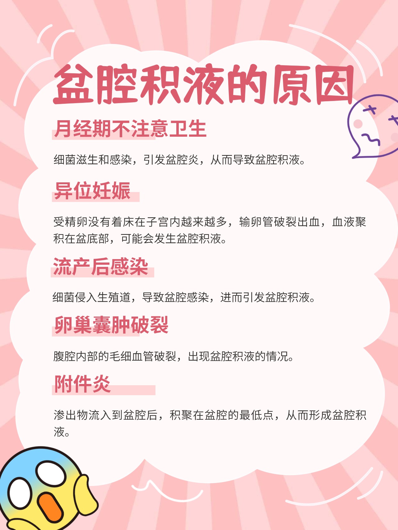 盆腔少许积液正常吗