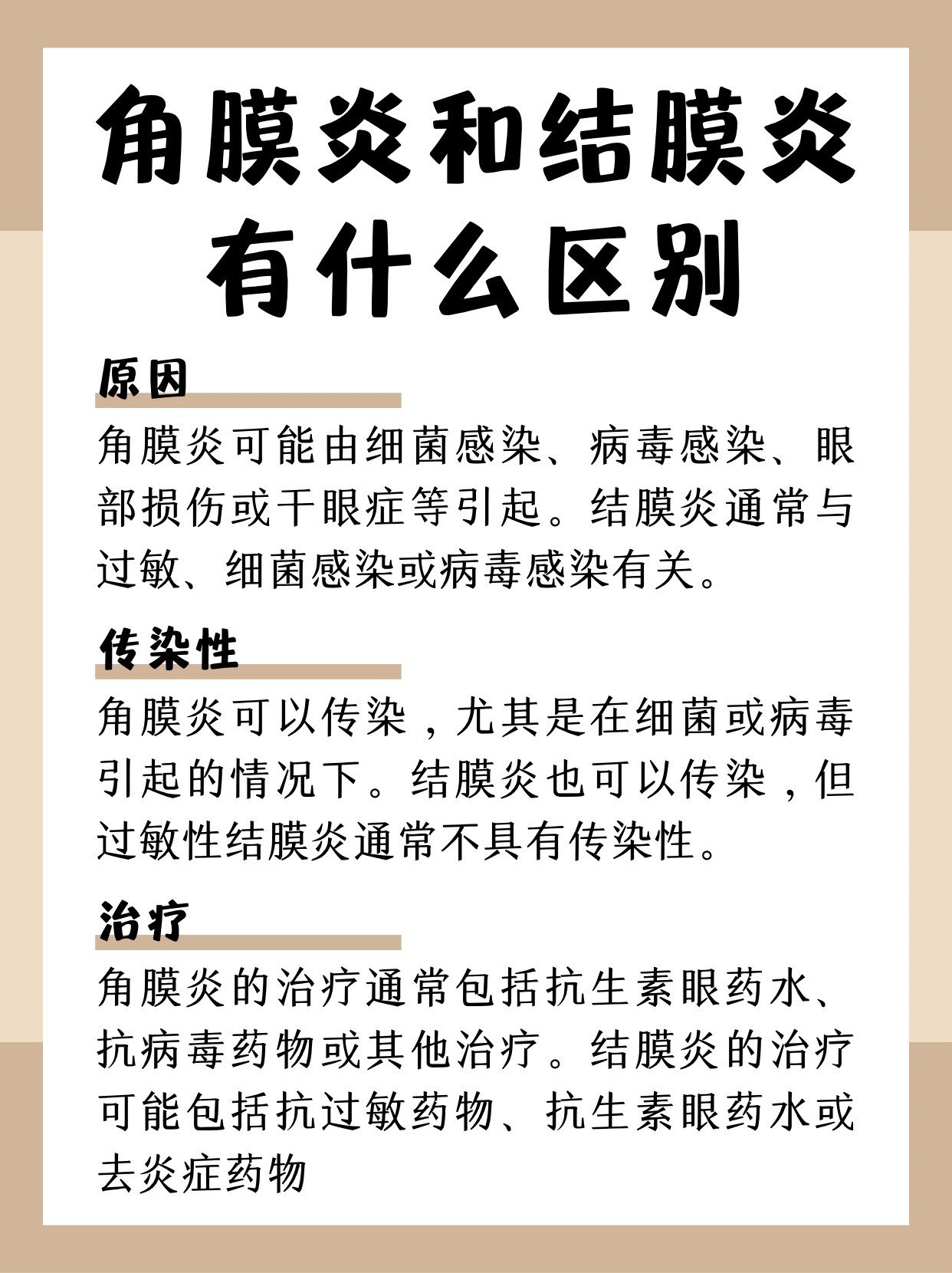 结膜炎与角膜炎的区别