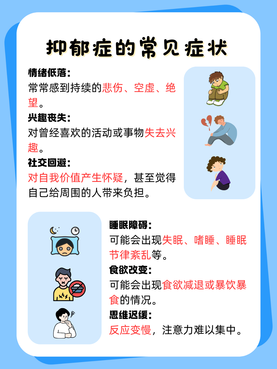 精神障碍的表现是什么?